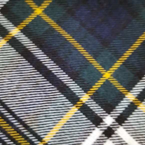 Robert Stewart Vintage Mens Cotton Blend Plaid Tie - Picture 4 of 7